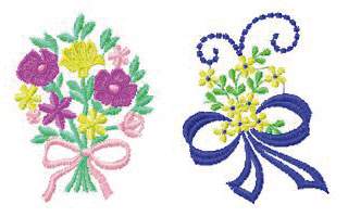 Flores Y Moños
