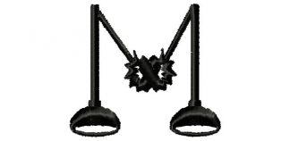 m